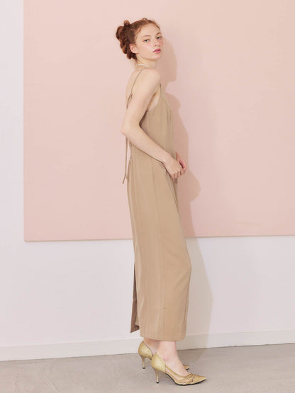 asymmetry cami onepiece / アシンメトリーキャミワンピース