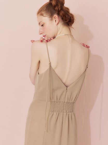 asymmetry cami onepiece / アシンメトリーキャミワンピース