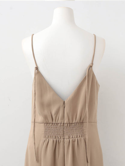 asymmetry cami onepiece / アシンメトリーキャミワンピース