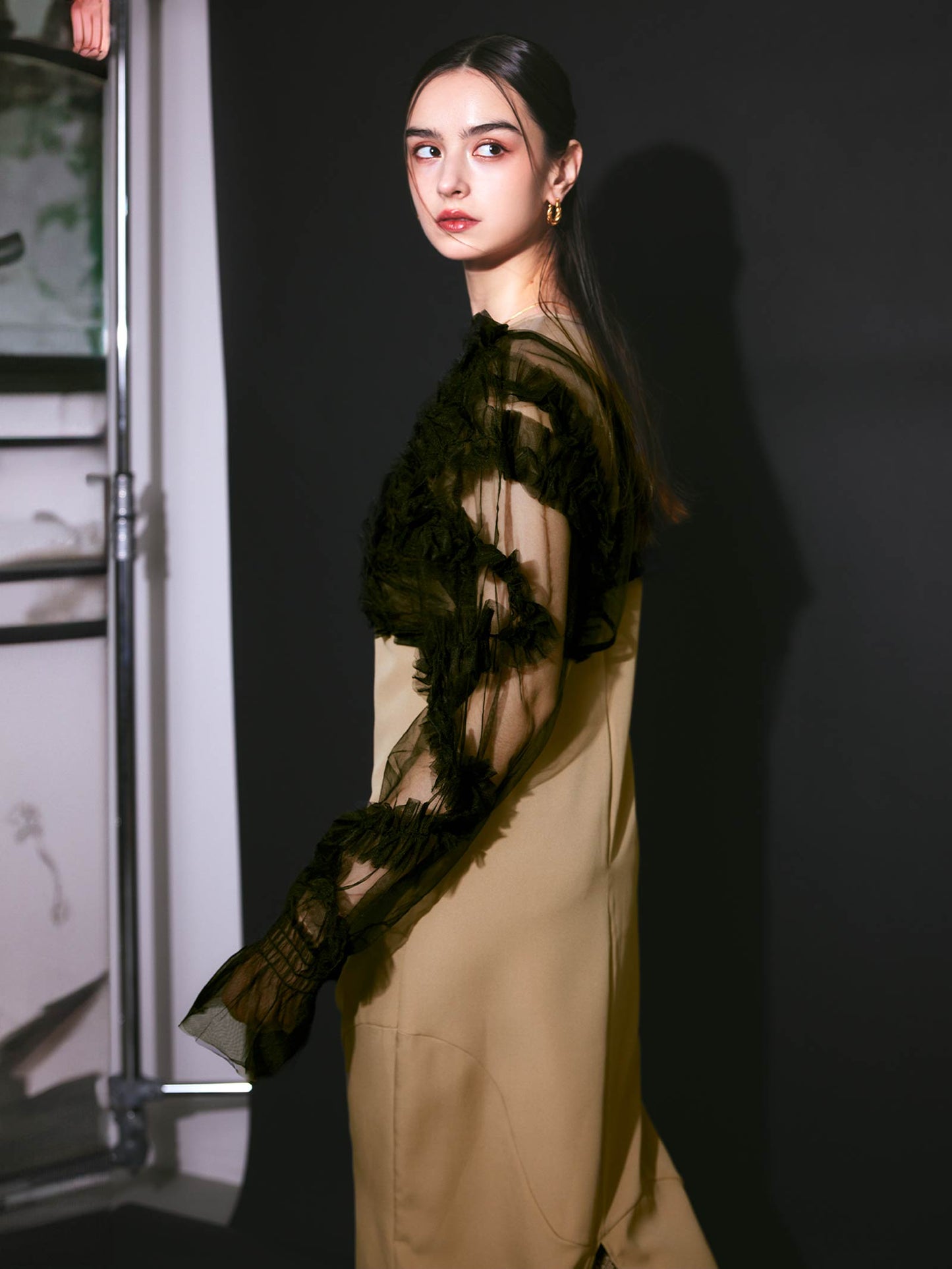 2way tule bolelo dress / 2wayチュールボレロドレス