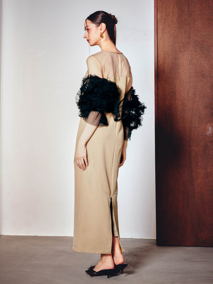 2way tule bolelo dress / 2wayチュールボレロドレス