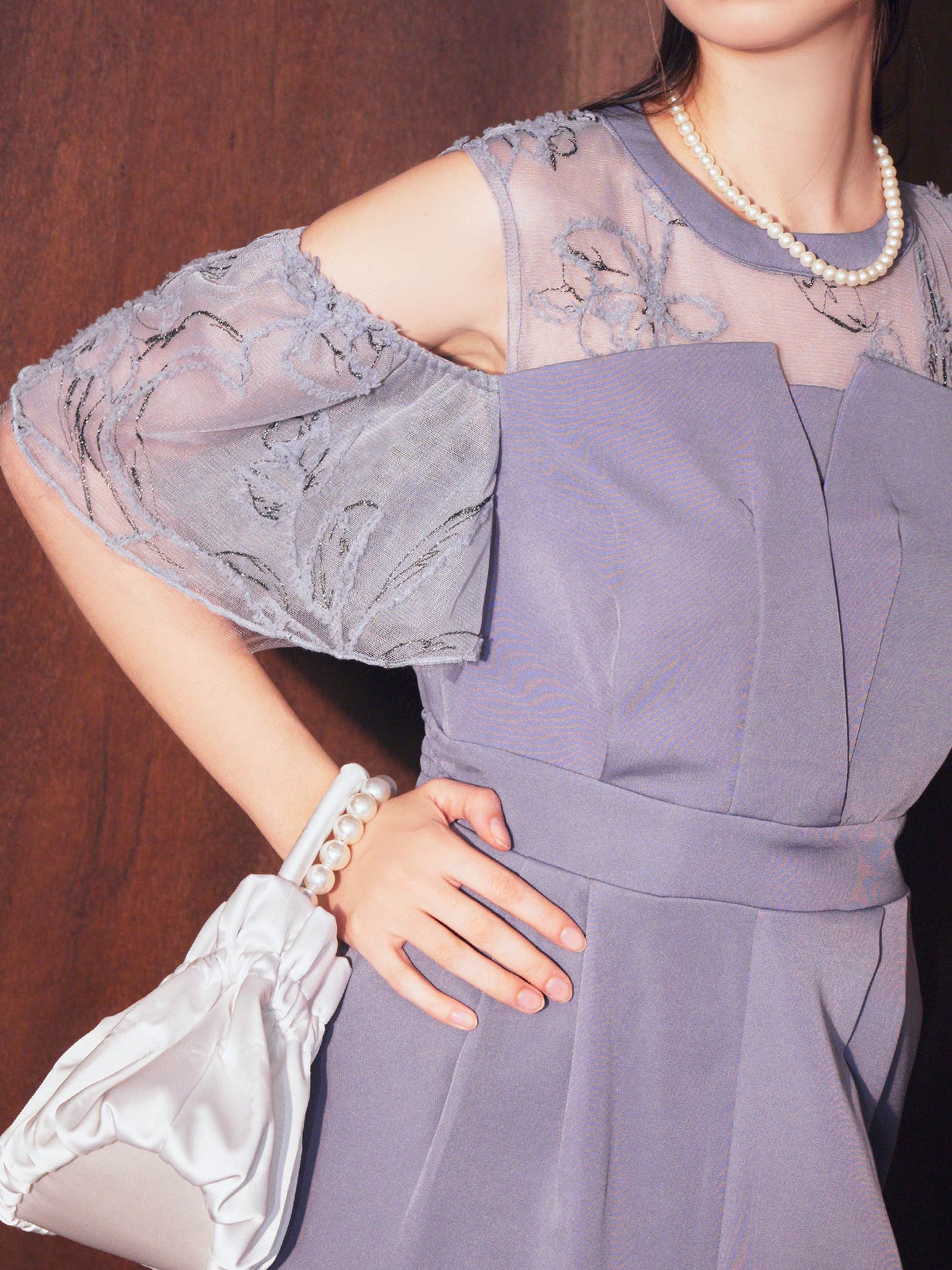 2way fringe lace pants dress / 2wayフリンジレースパンツドレス