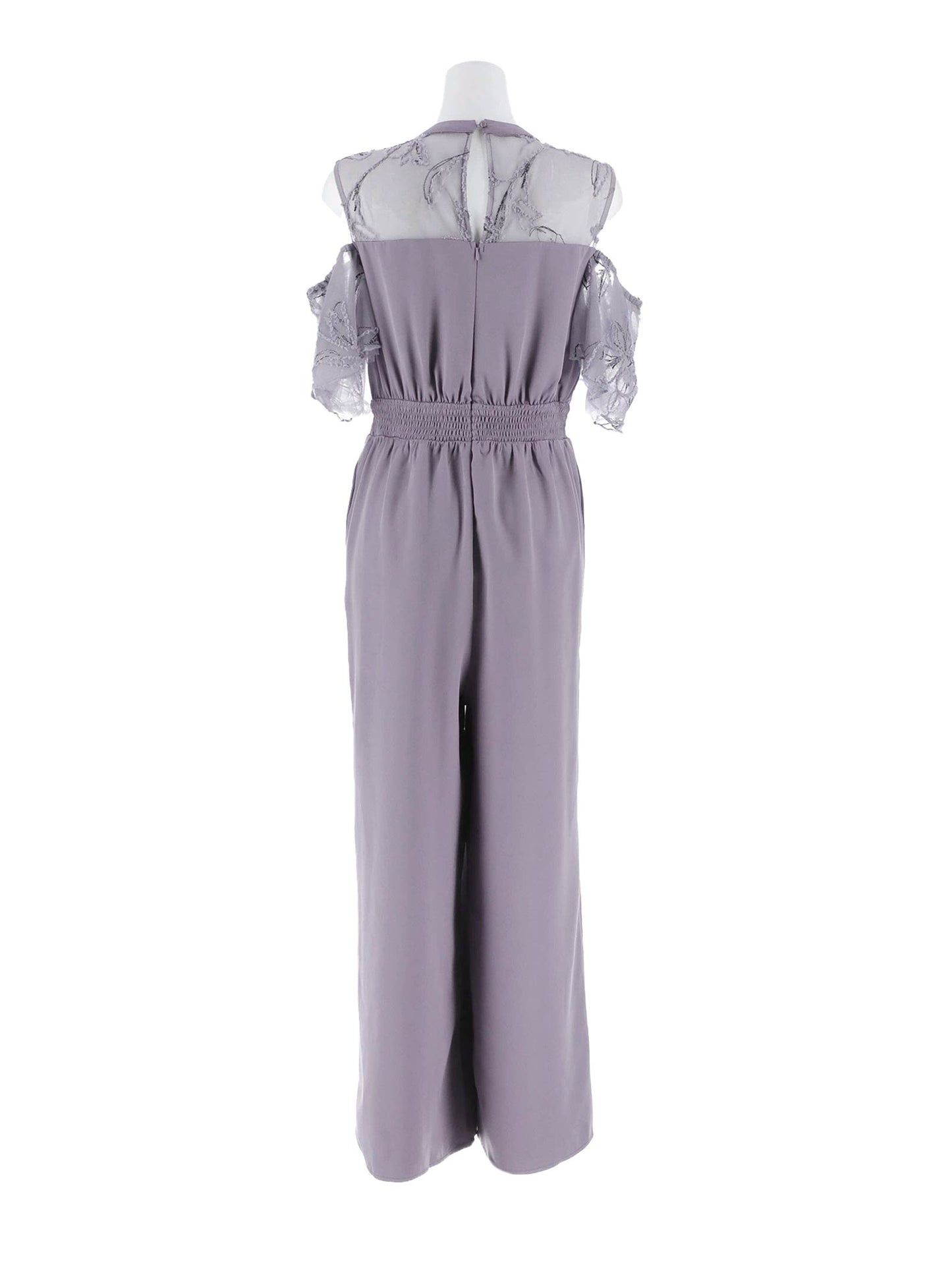 2way fringe lace pants dress / 2wayフリンジレースパンツドレス