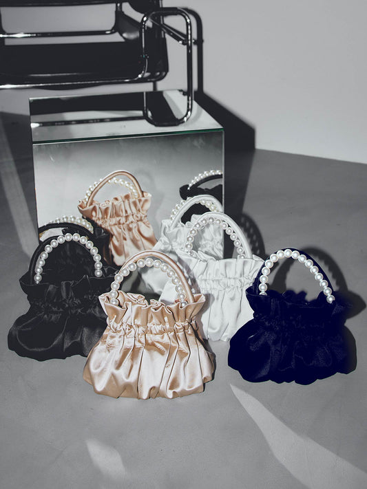 3way pearl satin bag / 3wayパールサテンバッグ