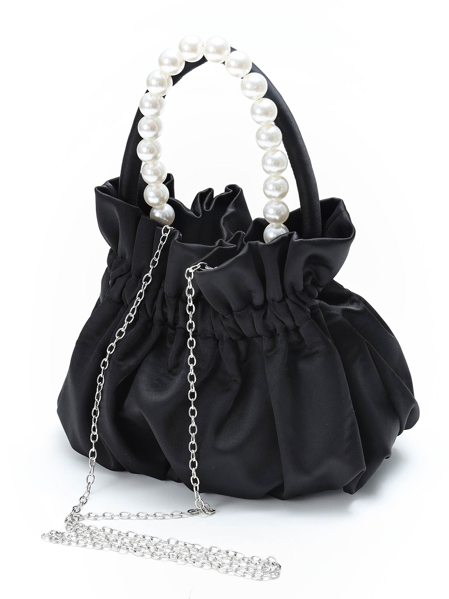 3way pearl satin bag / 3wayパールサテンバッグ