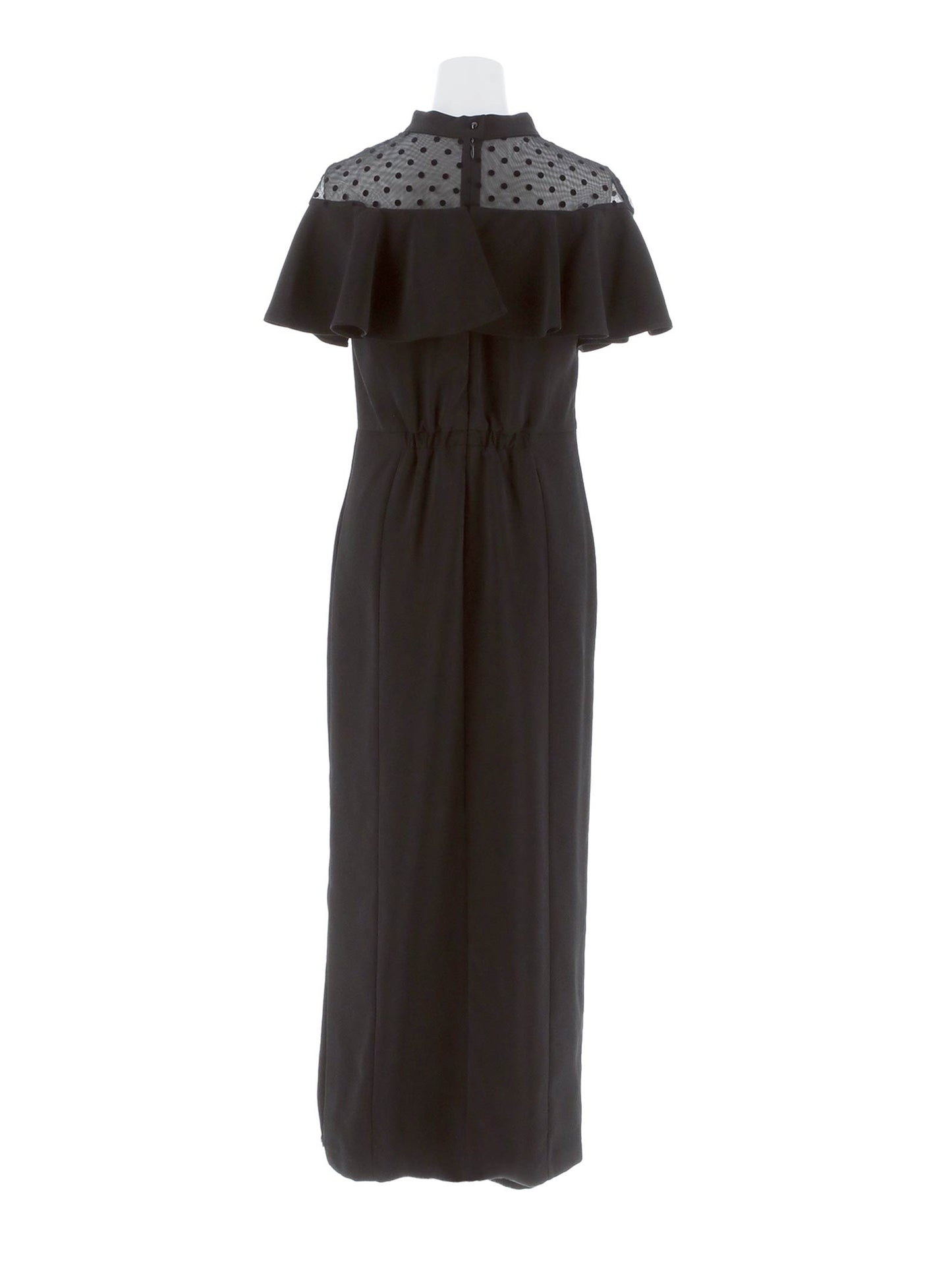 dot flare high neck dress / ドットフレアハイネックドレス
