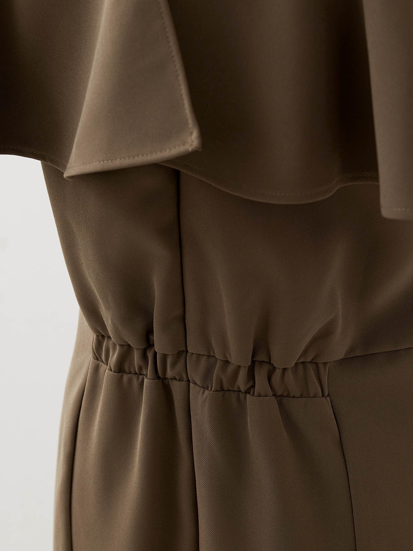 dot flare high neck dress / ドットフレアハイネックドレス