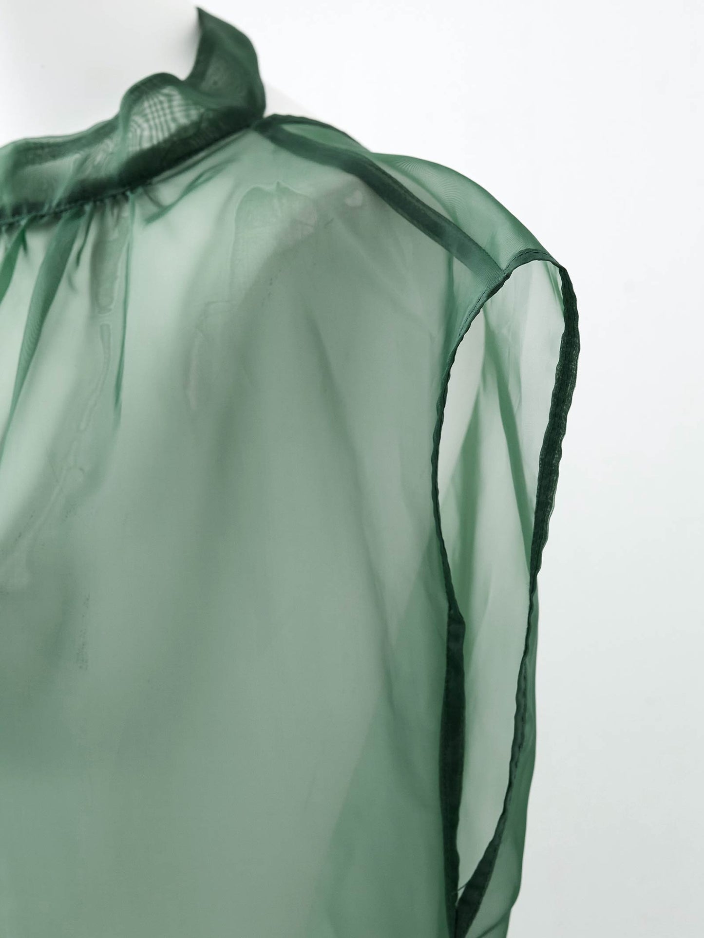 organdy volume skirt dress / オーガンジーボリュームスカートドレス