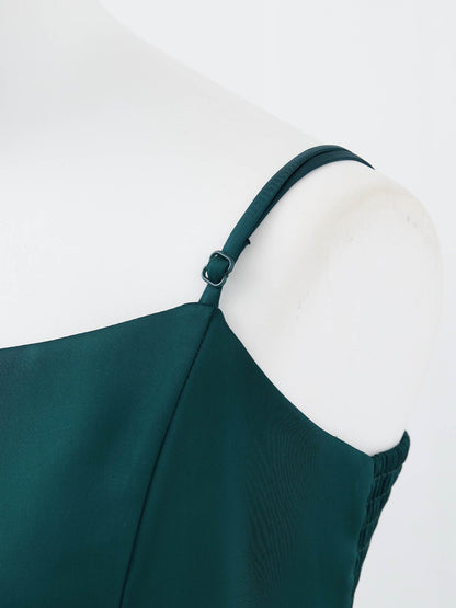 organdy volume skirt dress / オーガンジーボリュームスカートドレス