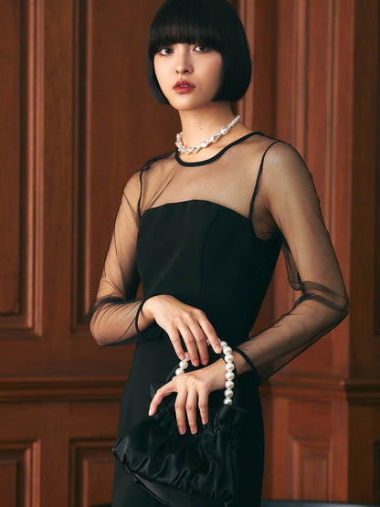 sequins bustier dress / スパンコールビスチェドレス