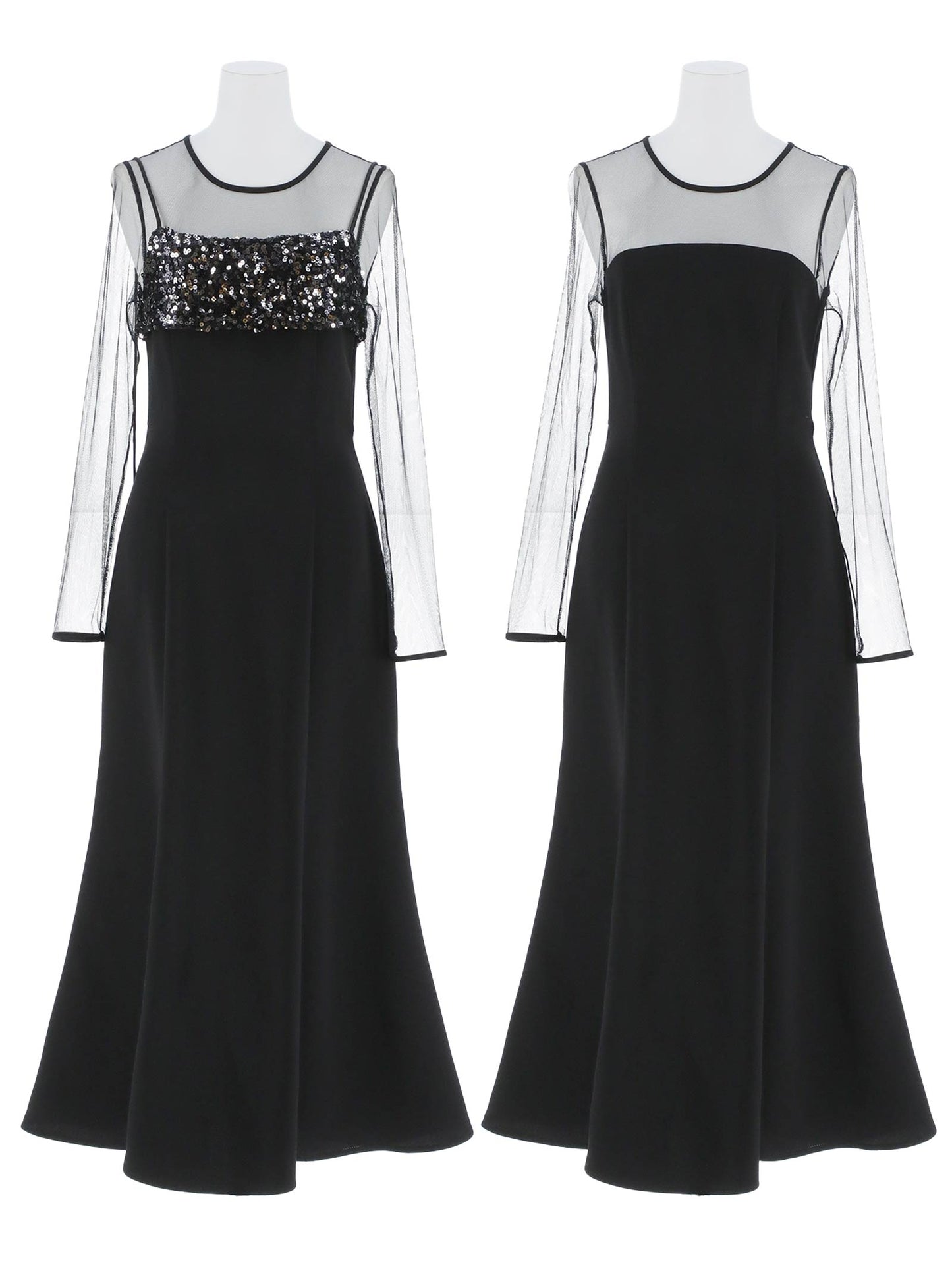 sequins bustier dress / スパンコールビスチェドレス