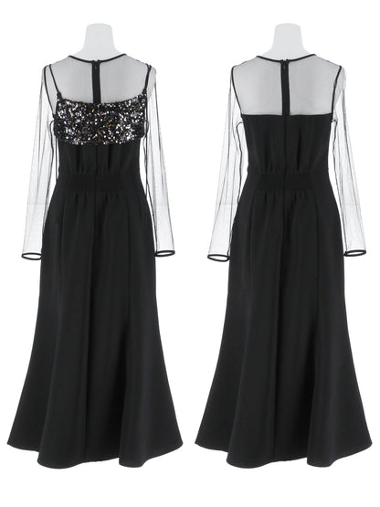 sequins bustier dress / スパンコールビスチェドレス