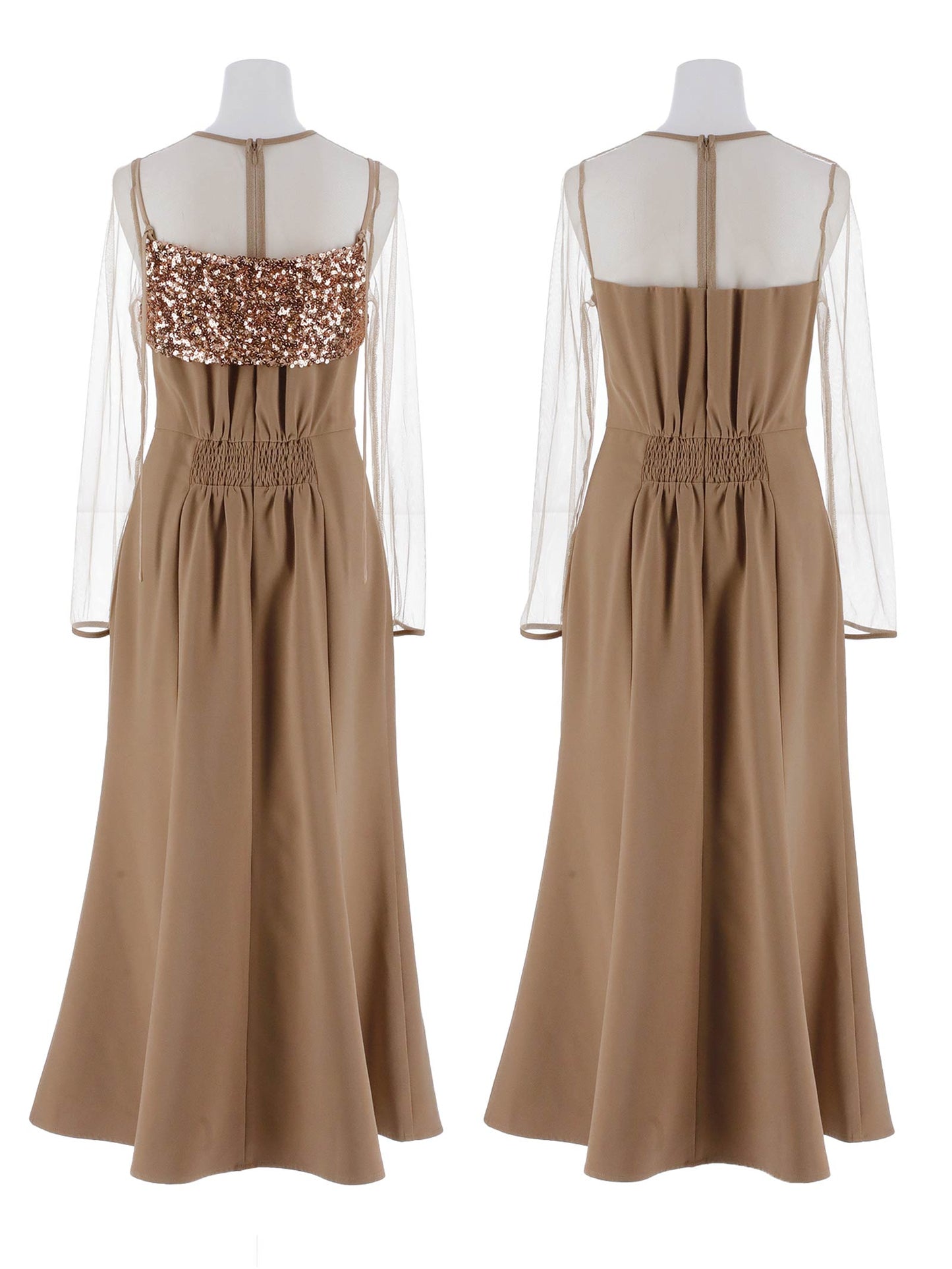 sequins bustier dress / スパンコールビスチェドレス