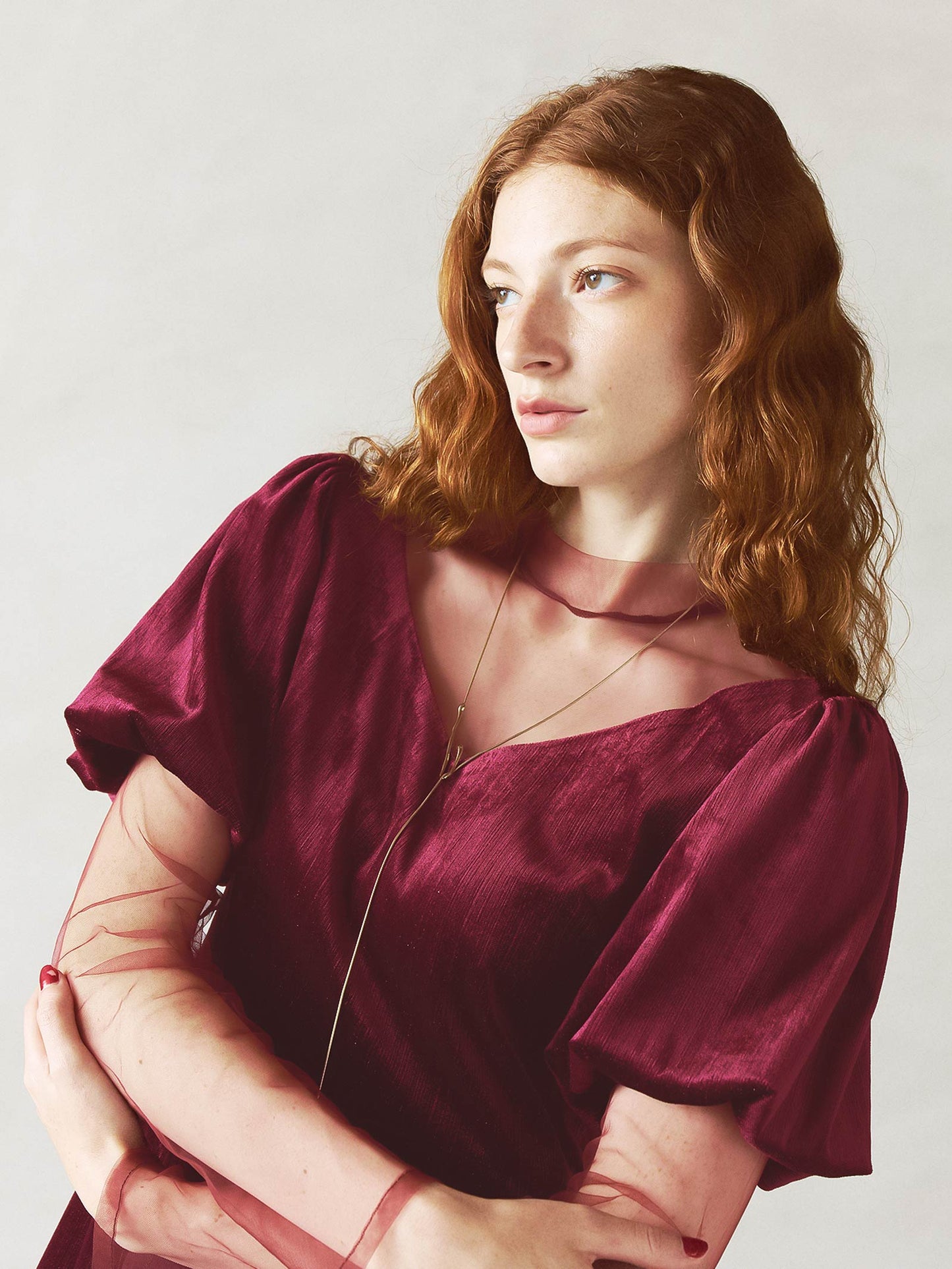 lame velvet dress / ラメベロアドレス