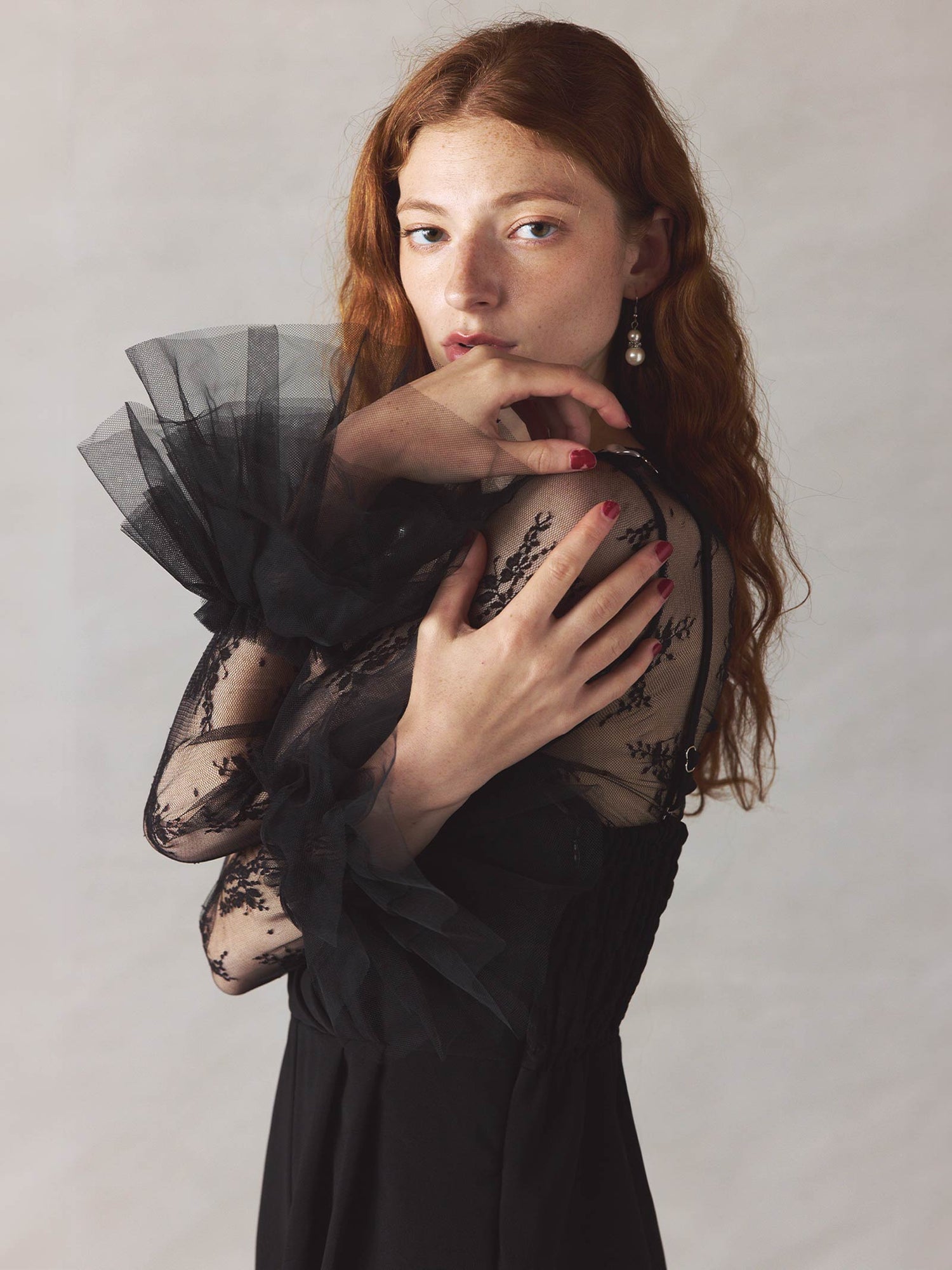 2way pearl strap pants dress / 2wayパールストラップパンツドレス