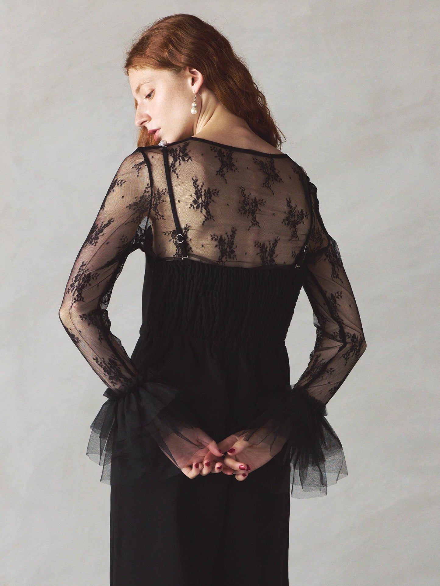 2way pearl strap pants dress / 2wayパールストラップパンツドレス