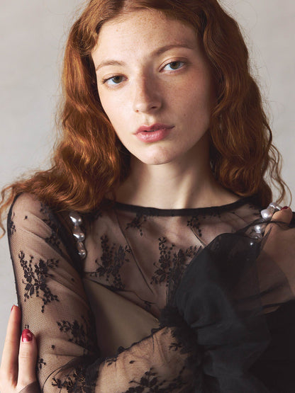 2way pearl strap pants dress / 2wayパールストラップパンツドレス