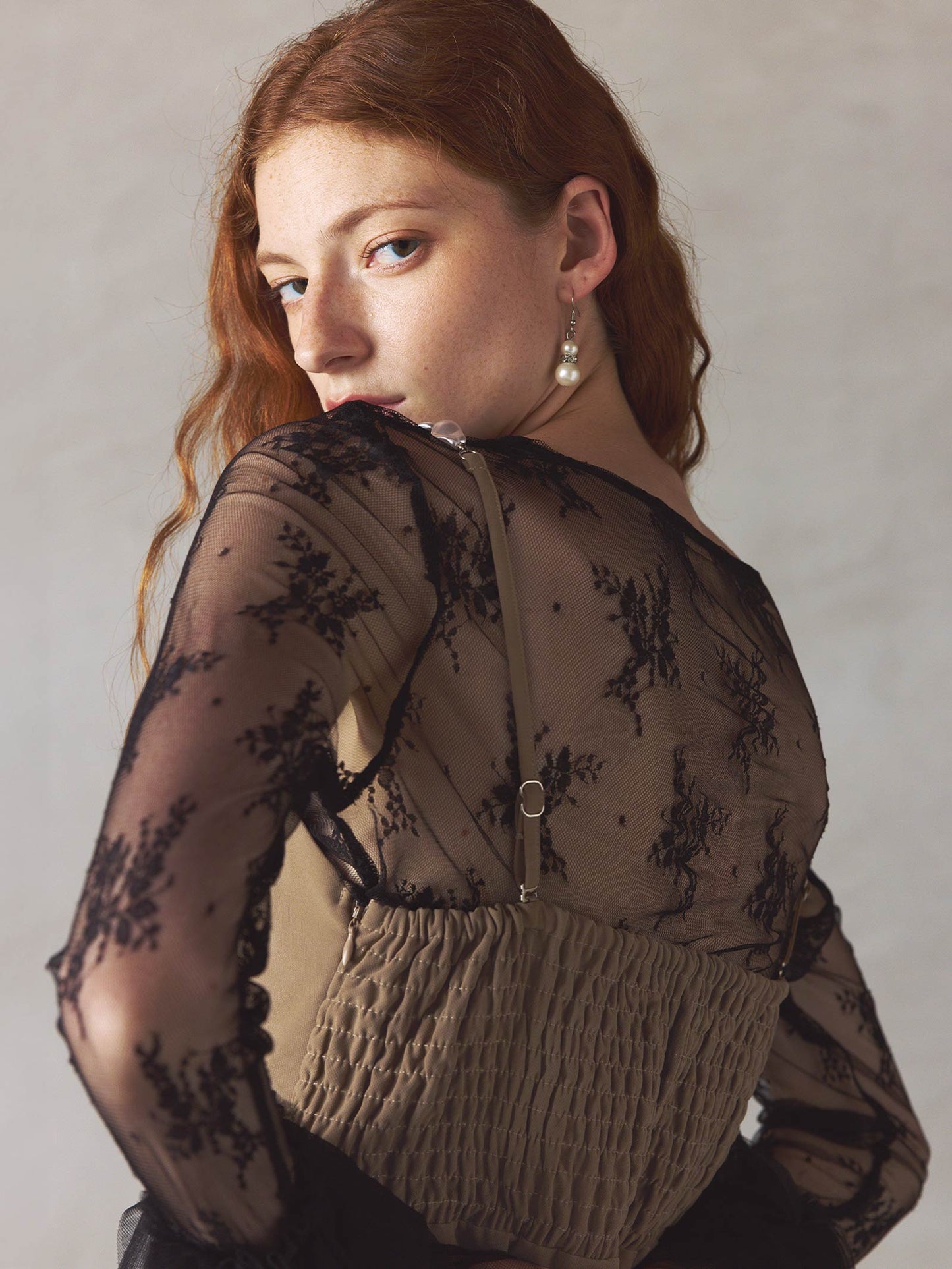 2way pearl strap pants dress / 2wayパールストラップパンツドレス