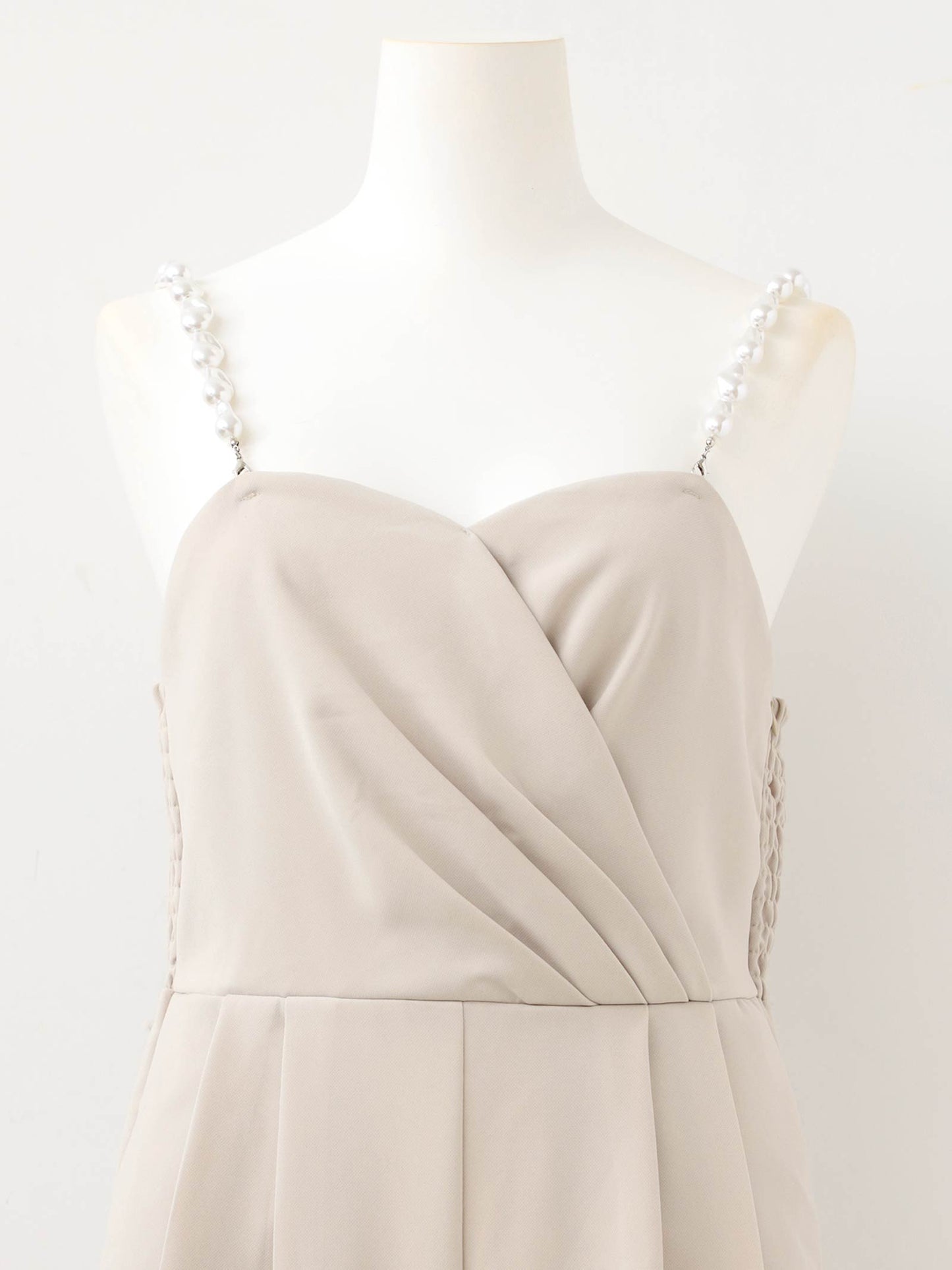 2way pearl strap pants dress / 2wayパールストラップパンツドレス