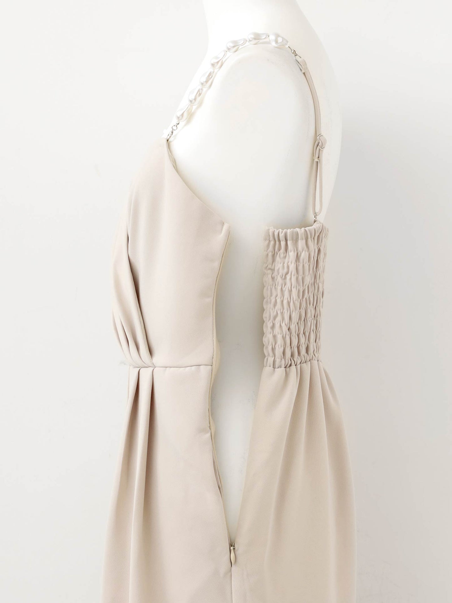 2way pearl strap pants dress / 2wayパールストラップパンツドレス