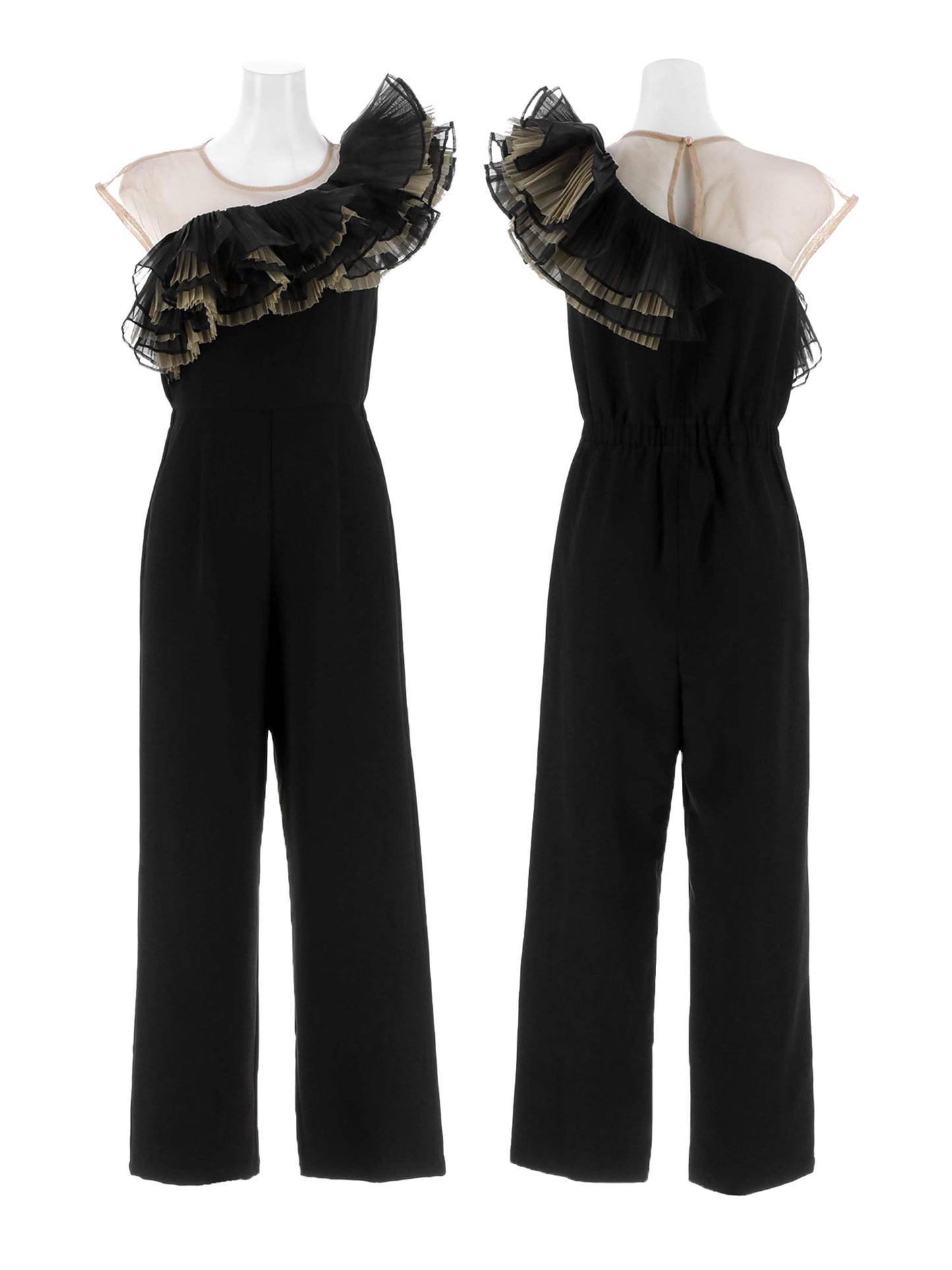 tule motif pants dress / チュールモチーフパンツドレス