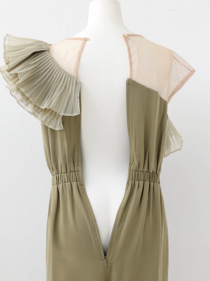 tule motif pants dress / チュールモチーフパンツドレス