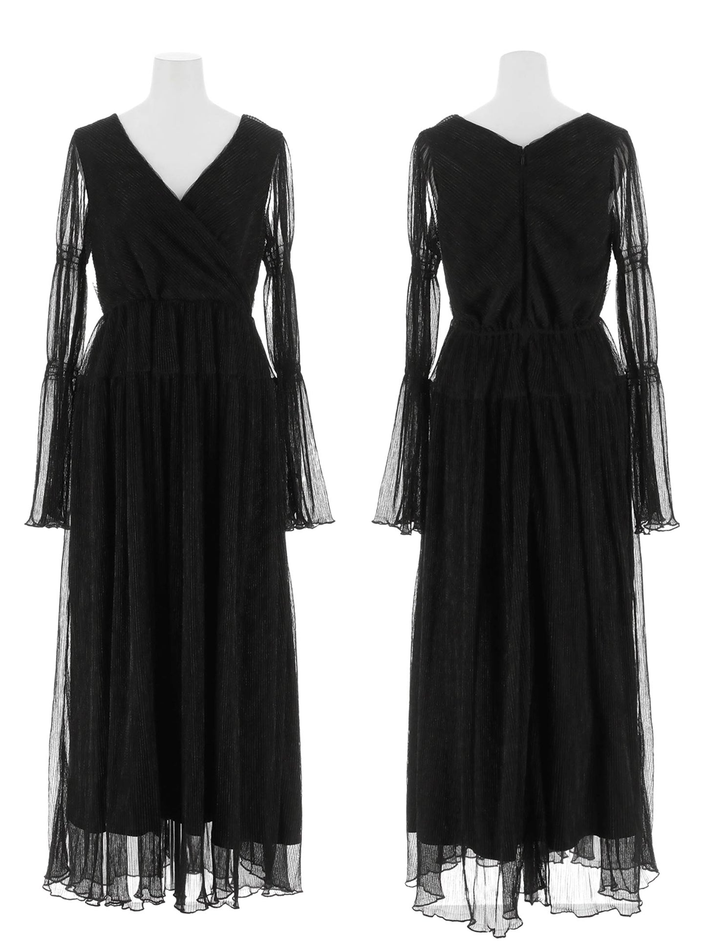 lame pleats dress / ラメプリーツドレス