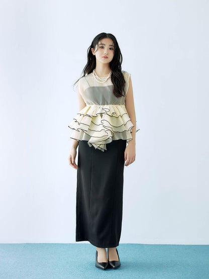 sheer volume top dress / シアーボリュームトップドレス