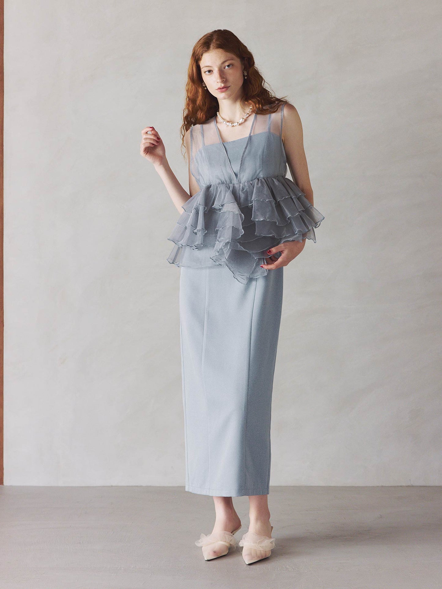 sheer volume top dress / シアーボリュームトップドレス