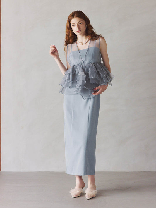 sheer volume top dress / シアーボリュームトップドレス