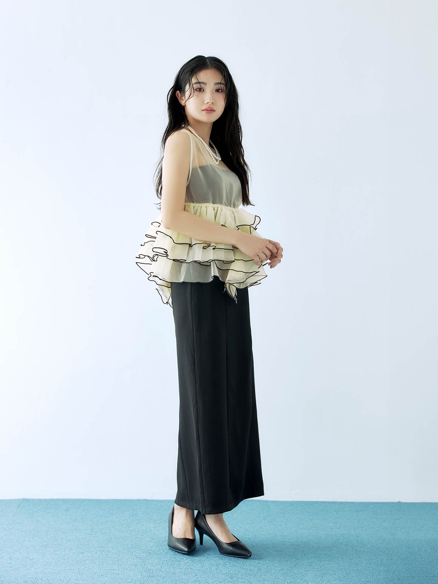 sheer volume top dress / シアーボリュームトップドレス