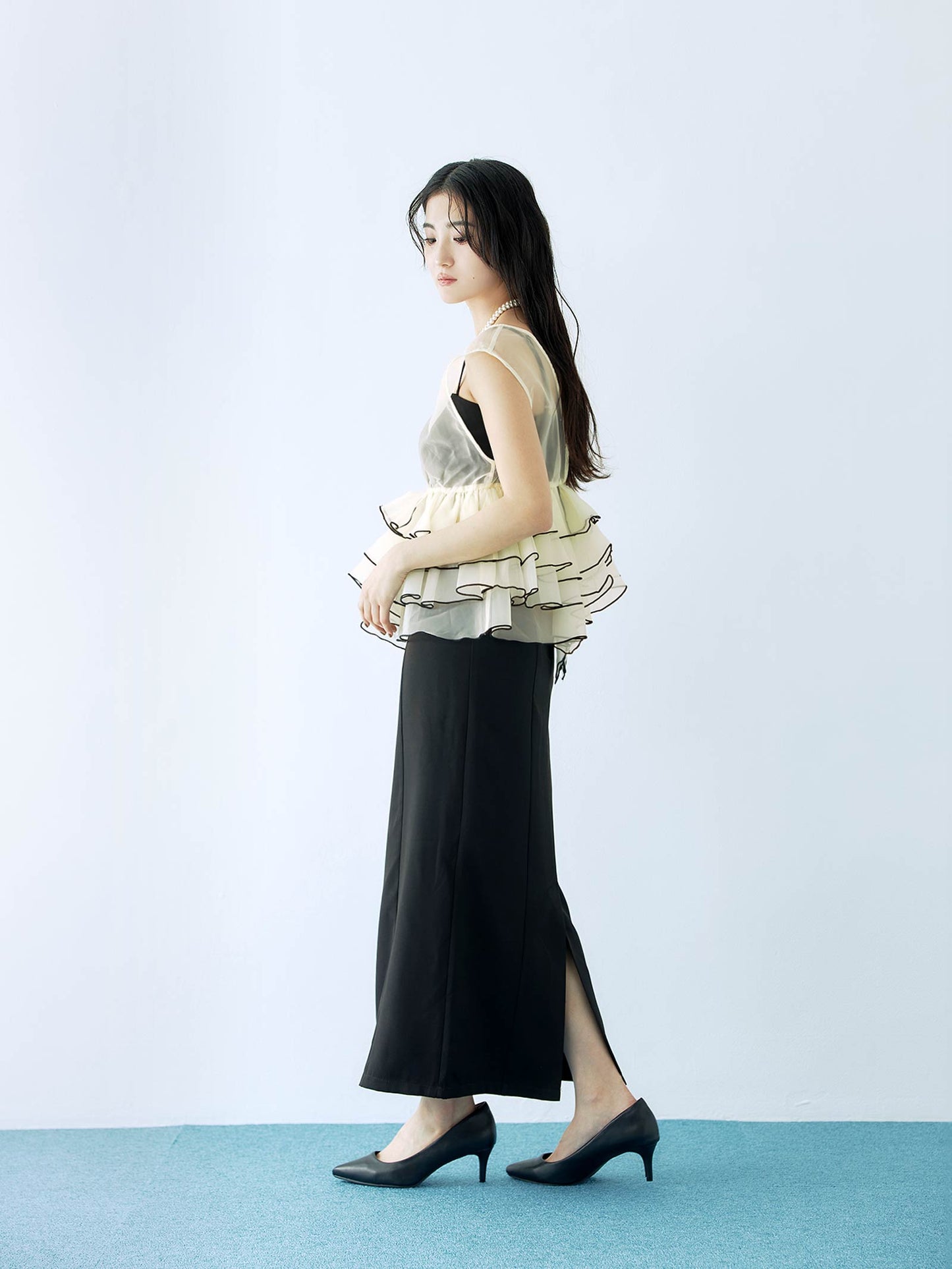 sheer volume top dress / シアーボリュームトップドレス