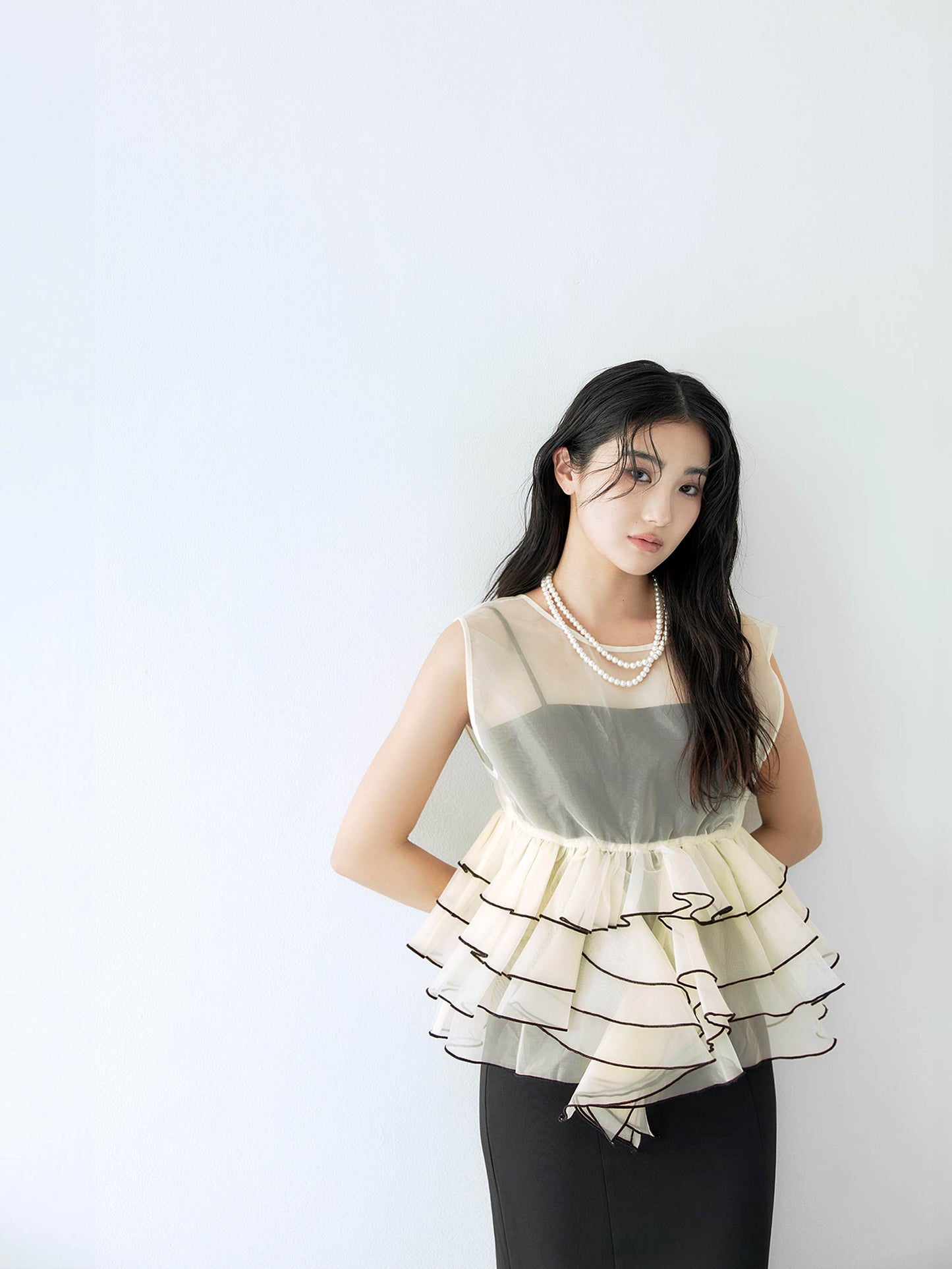 sheer volume top dress / シアーボリュームトップドレス