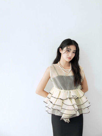sheer volume top dress / シアーボリュームトップドレス
