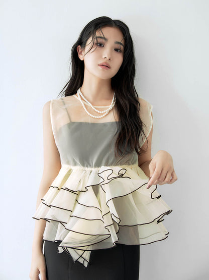 sheer volume top dress / シアーボリュームトップドレス