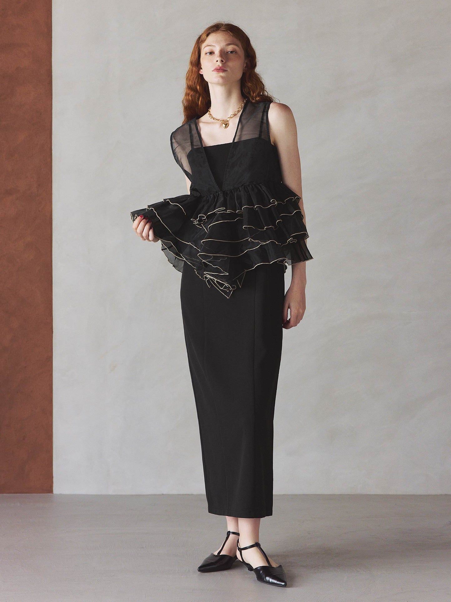 sheer volume top dress / シアーボリュームトップドレス