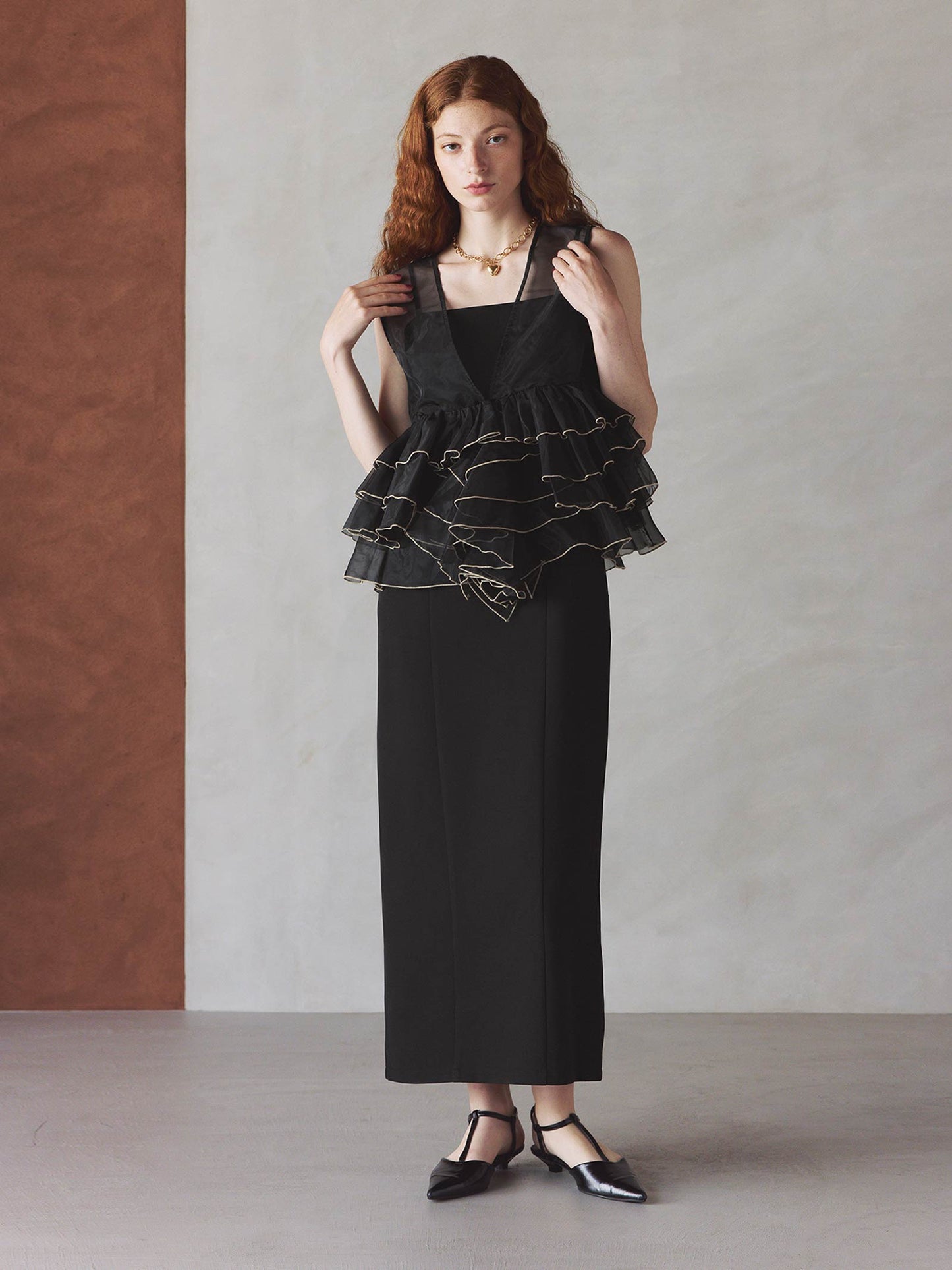 sheer volume top dress / シアーボリュームトップドレス