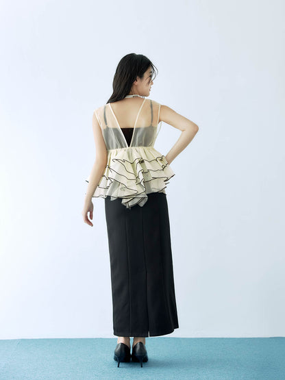 sheer volume top dress / シアーボリュームトップドレス