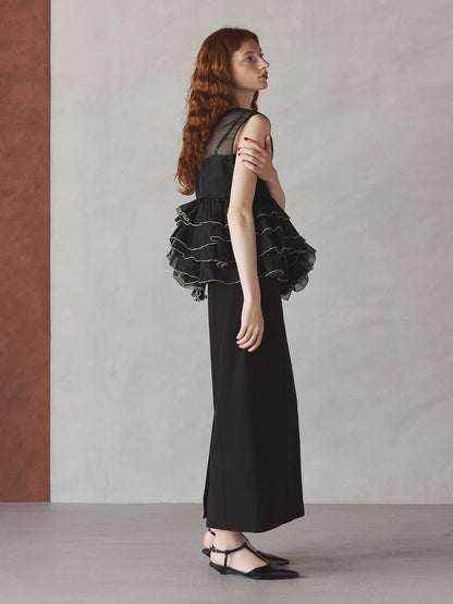 sheer volume top dress / シアーボリュームトップドレス