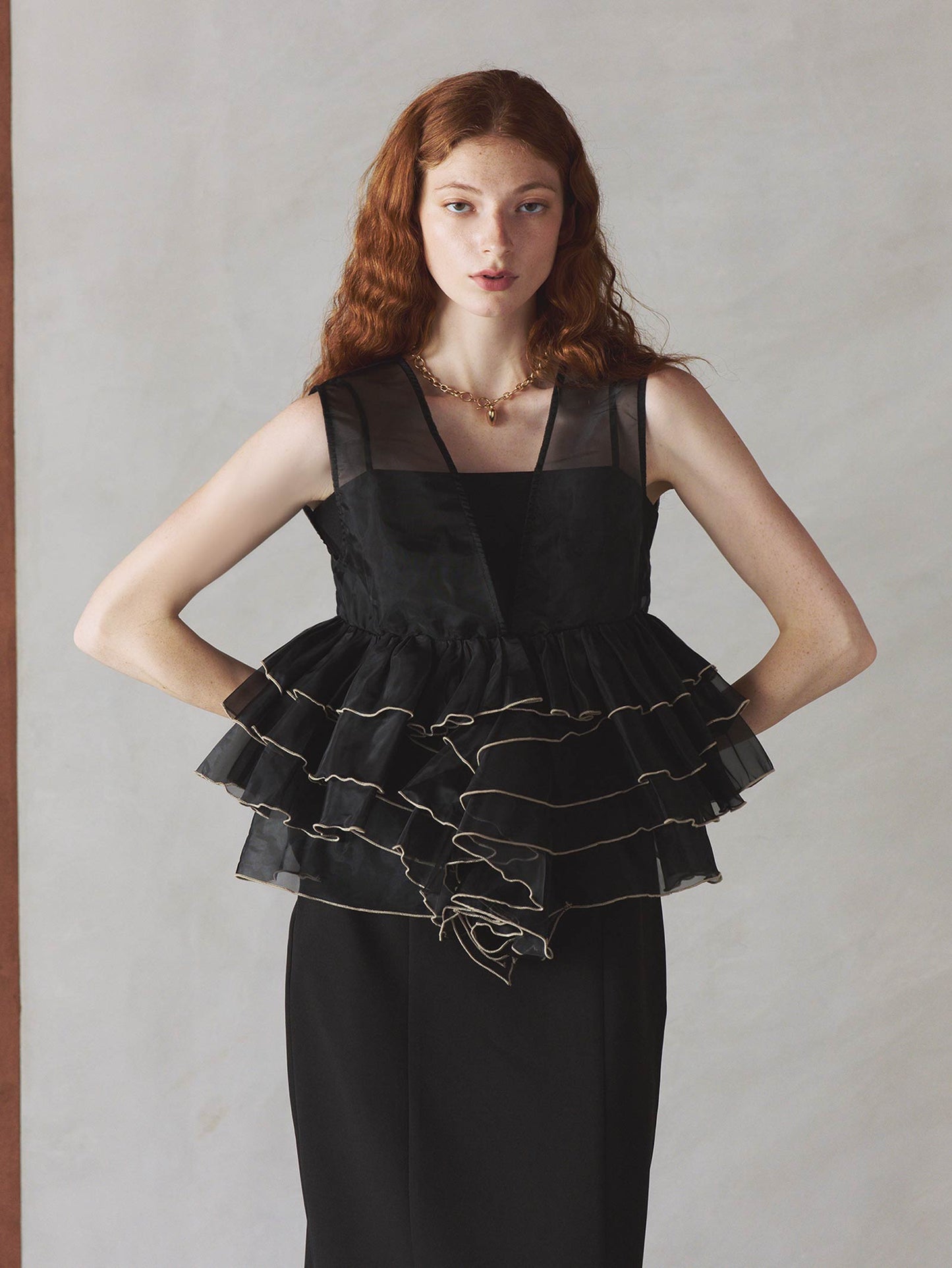 sheer volume top dress / シアーボリュームトップドレス