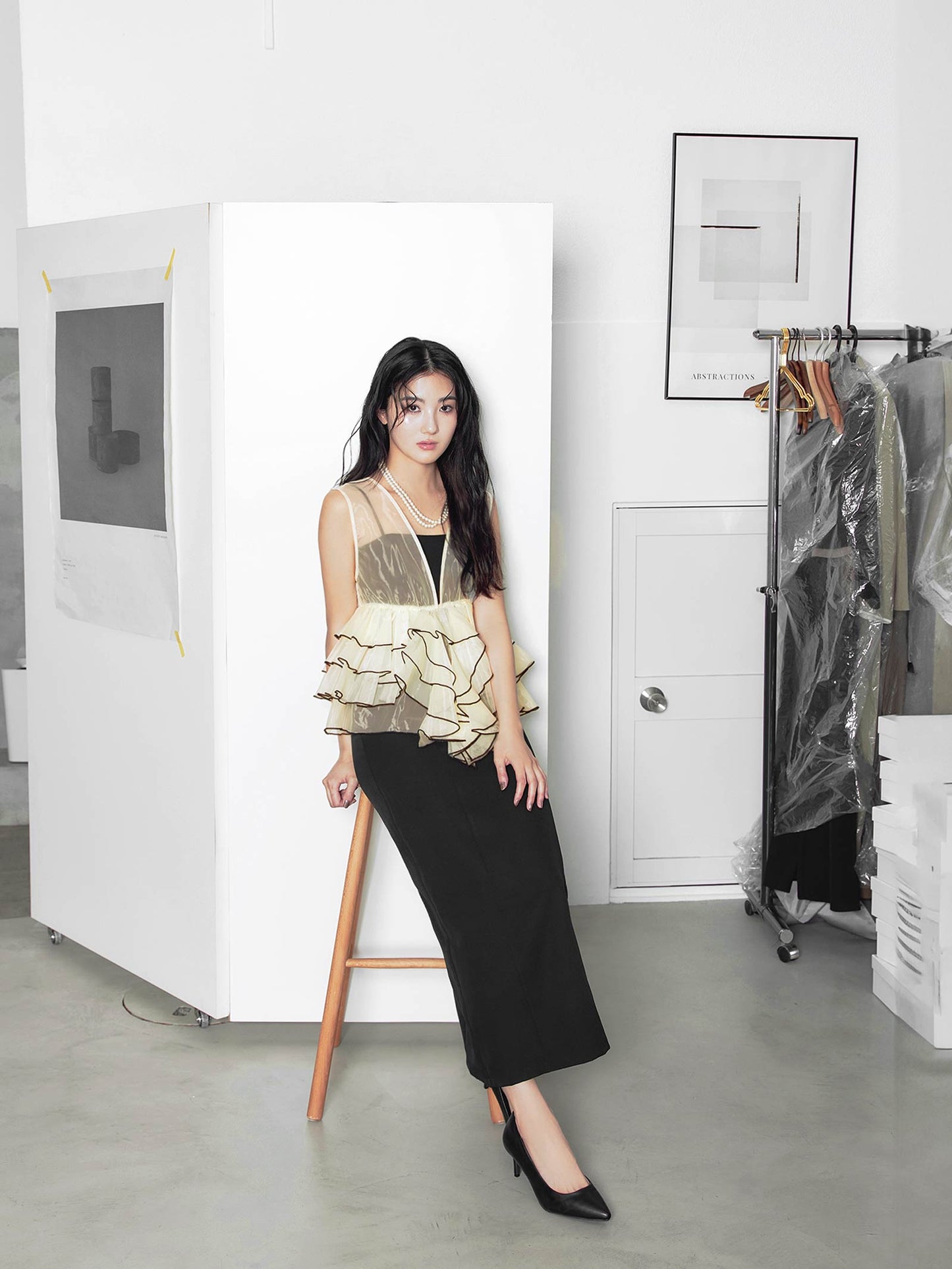 sheer volume top dress / シアーボリュームトップドレス