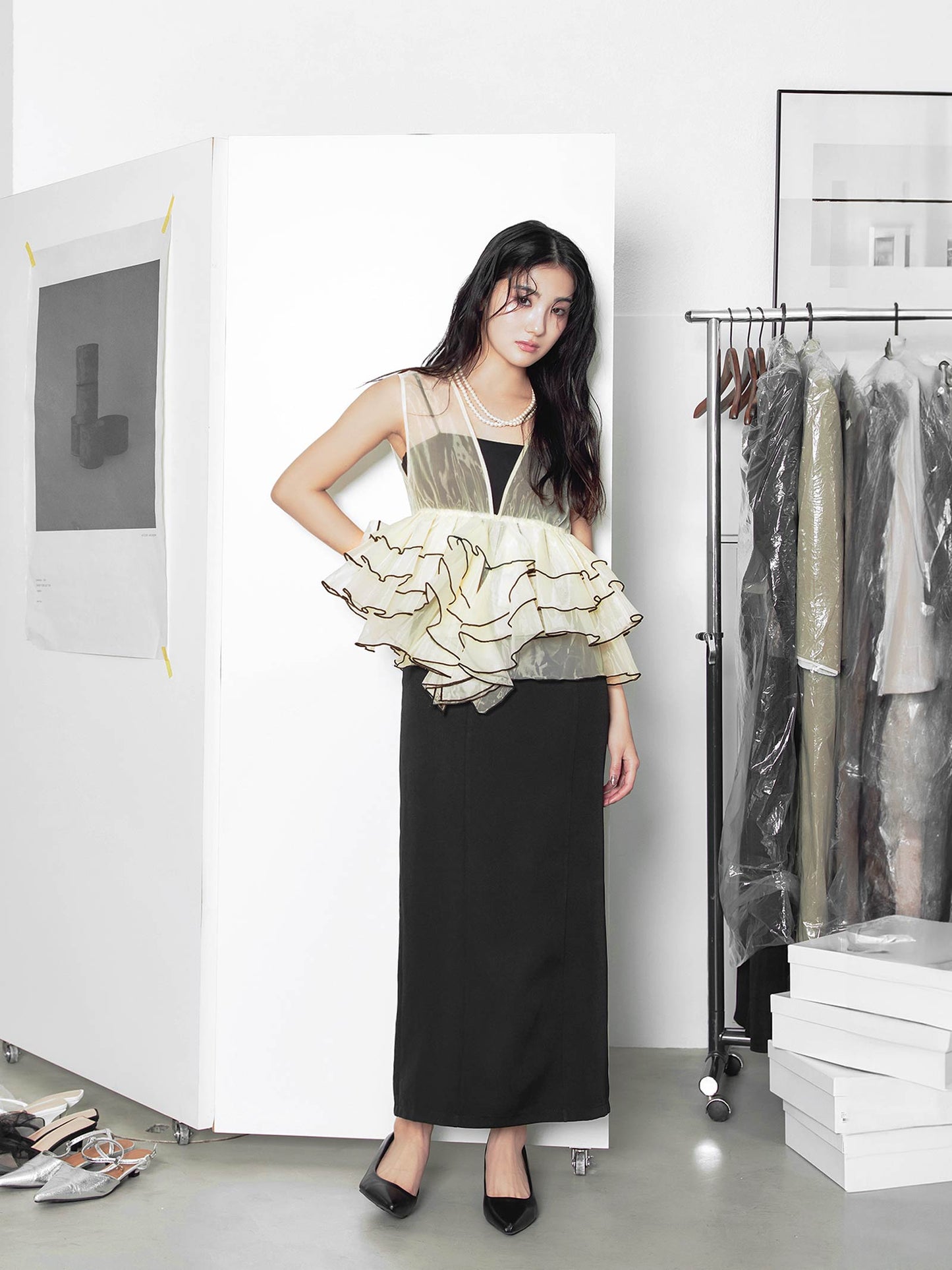 sheer volume top dress / シアーボリュームトップドレス