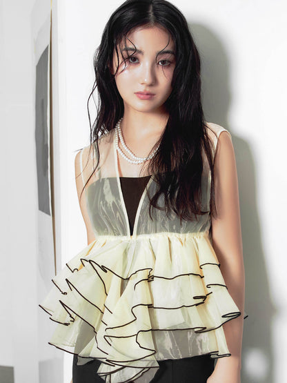 sheer volume top dress / シアーボリュームトップドレス