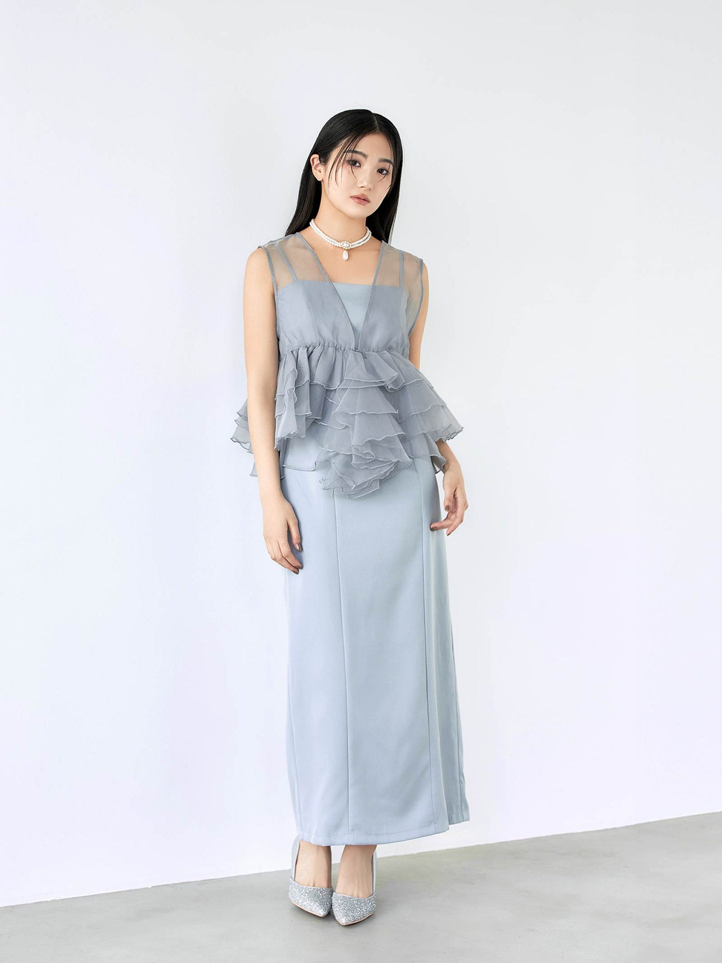 sheer volume top dress / シアーボリュームトップドレス