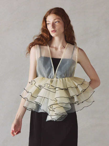 sheer volume top dress / シアーボリュームトップドレス