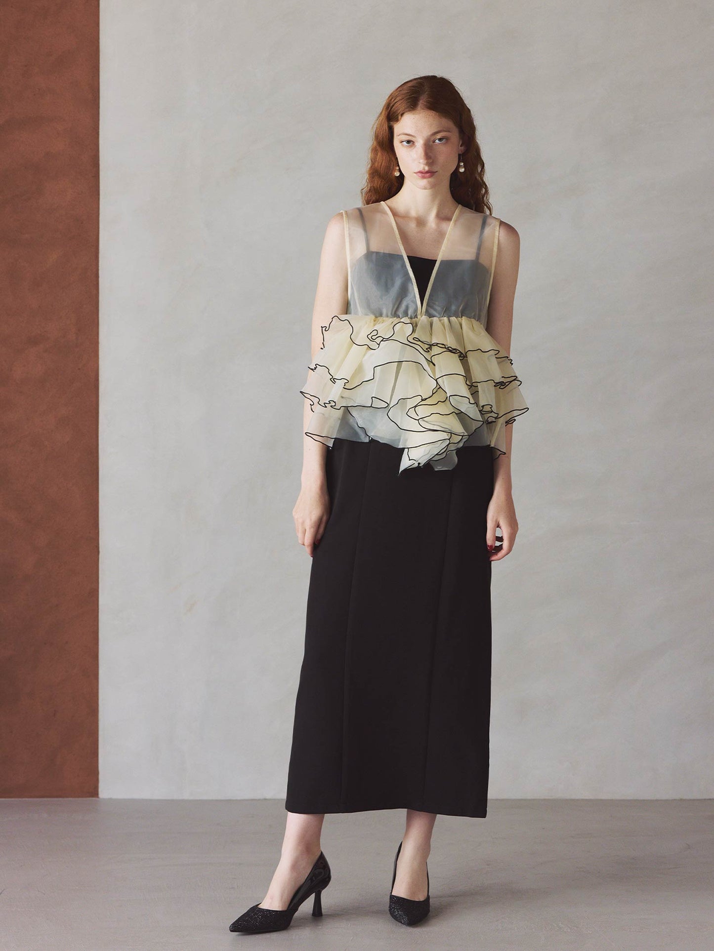 sheer volume top dress / シアーボリュームトップドレス