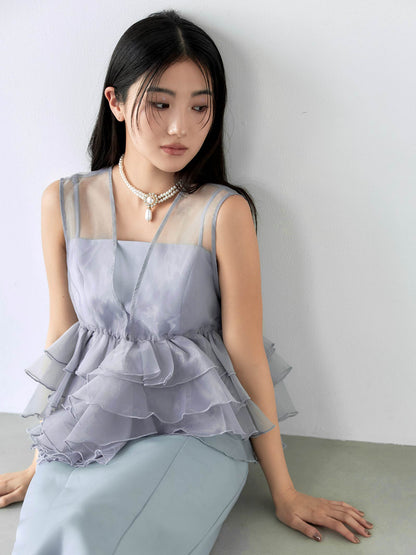 sheer volume top dress / シアーボリュームトップドレス