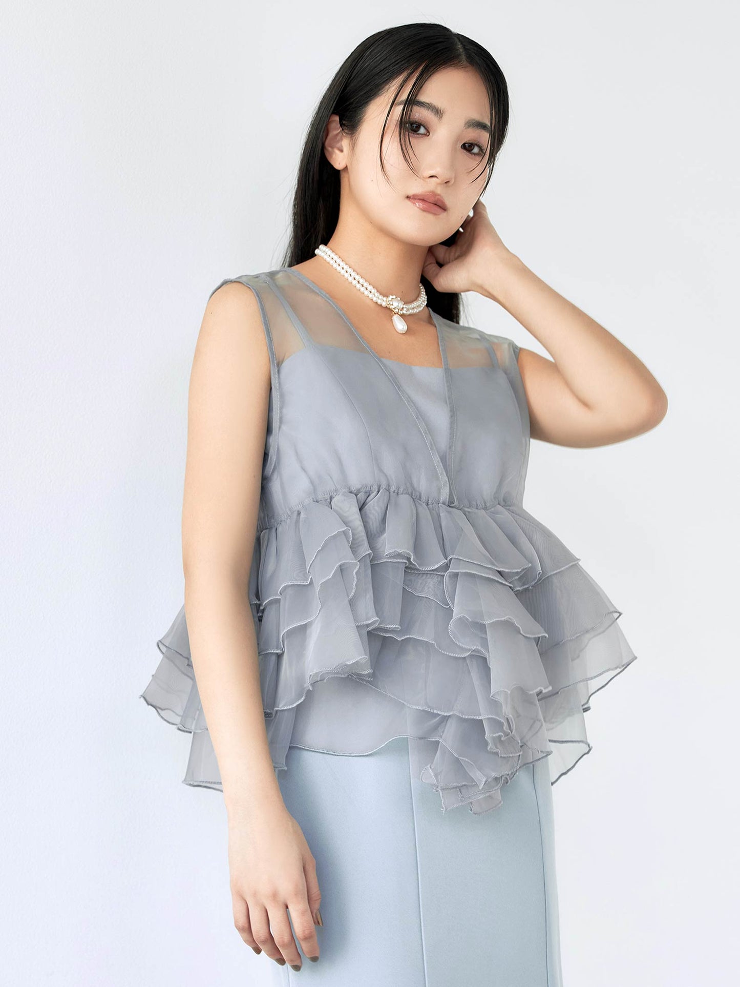 sheer volume top dress / シアーボリュームトップドレス