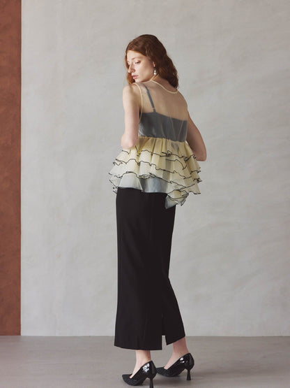 sheer volume top dress / シアーボリュームトップドレス