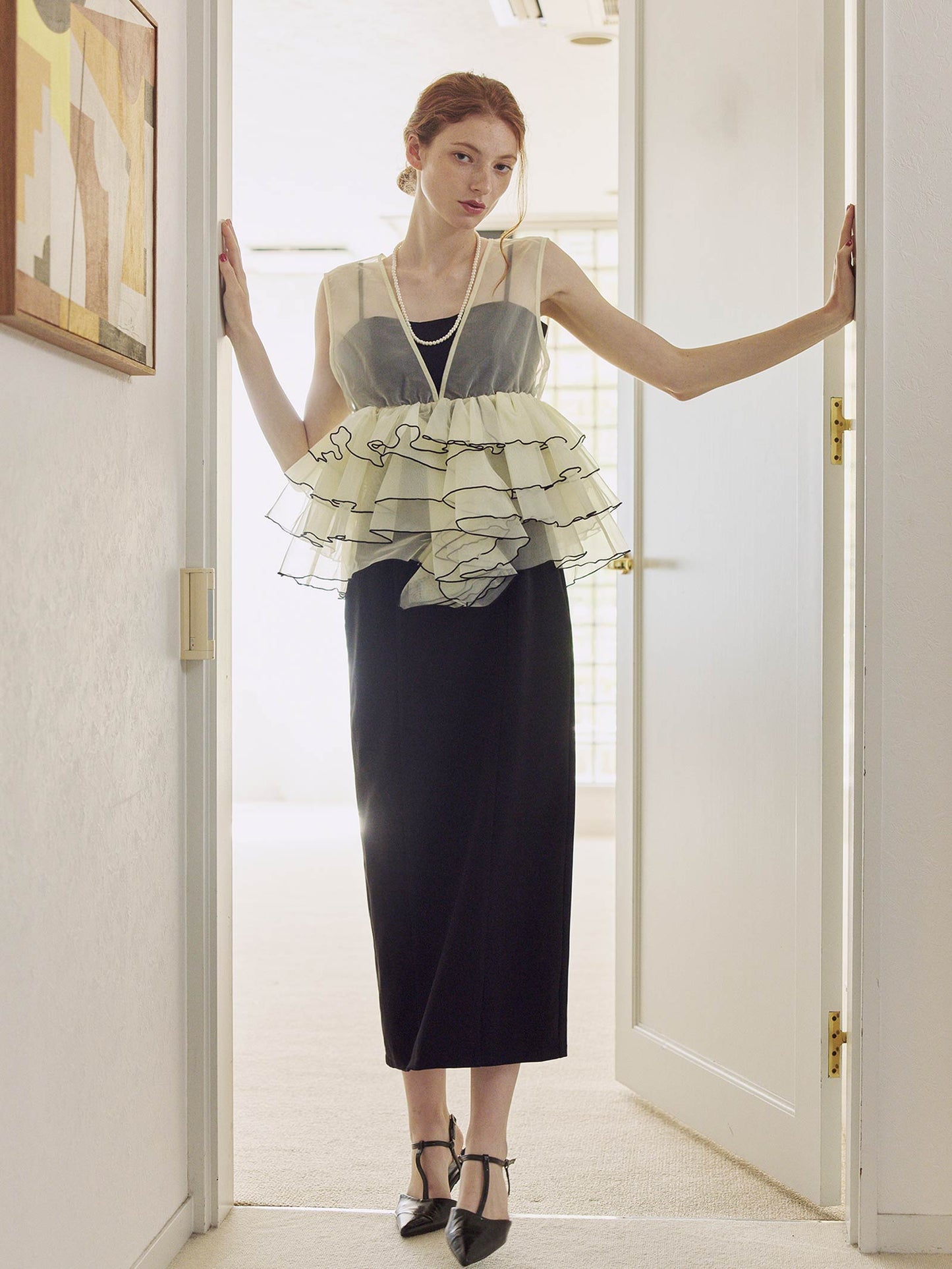 sheer volume top dress / シアーボリュームトップドレス